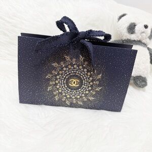 Chanel Camellia Lion Blue Decorative Gift Bag